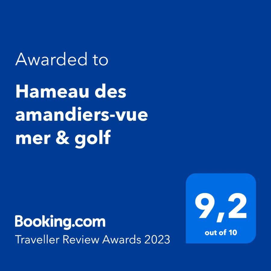 Hameau Des Amandiers-Vue Mer & Golf 생시르쉬르메르 외부 사진